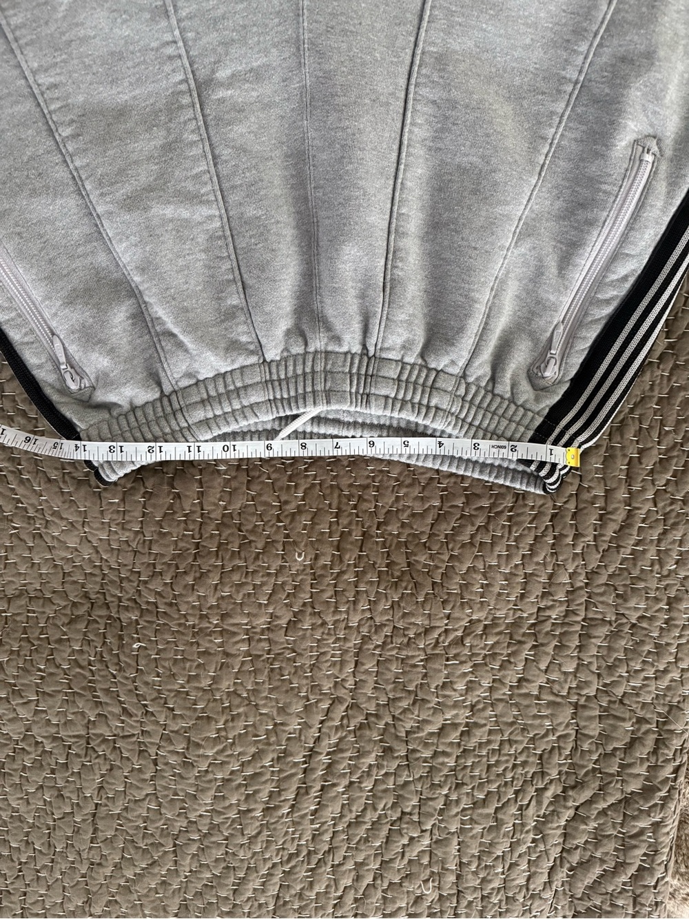 Needles x LHP 100% Cotton Grey Sweatpants - Picture 8 of 9